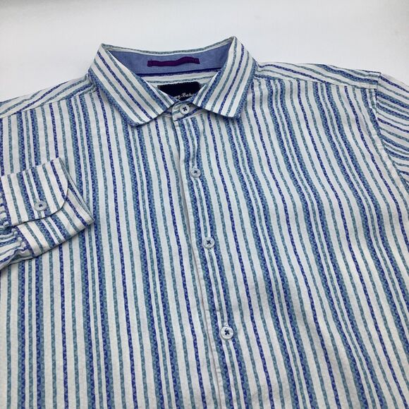 Tommy Bahama Mens Long Sleeve Button Up Shirt Size Large - Picture 1 of 7